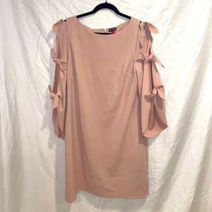 Vince Camuto dusty pink dress